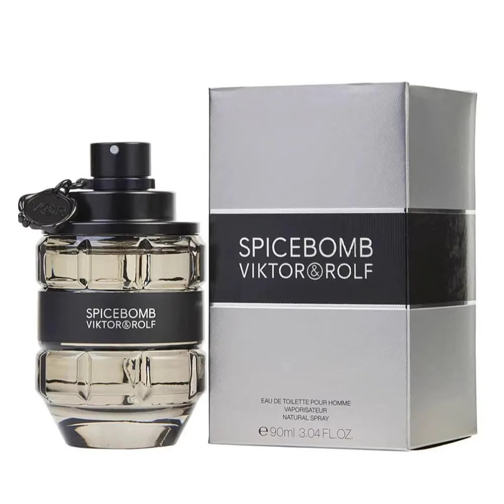 ViktorI Spice Bomb Eau de Parfum- Men's cologne, long-lasting fragrance,Woody Spice- Men'S Cologne- With Citrus and Tobacco Note
